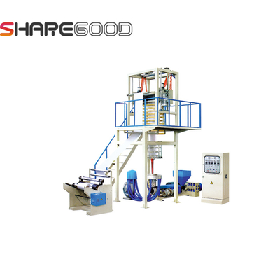 Model 600 Blown High Speed ​​Single Screw Film Factory Price LDPE HDPE Plastics Extrusion Film Blowing Machine