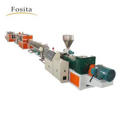 Factory Price FOSITA Wholesale Conical Twin PIPE Screw Extruder PVC Pipe Making Machine