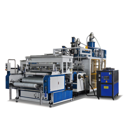 Film PLASTAR 1500mm PE Film Three-Layer Co-Extrusion Stretch Film Machine