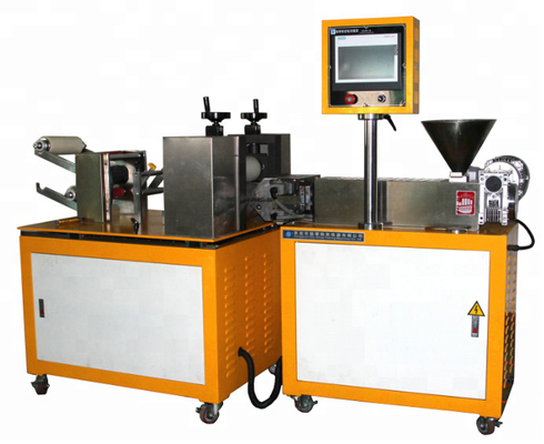 Film Lab Stretch And Cling Cinema Casting Machine PE/PP/PET Film Extruder