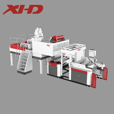 1000mm/2x500mm XHD PE Extruder Plastic Sheet Stretch Film Machine Factory Price
